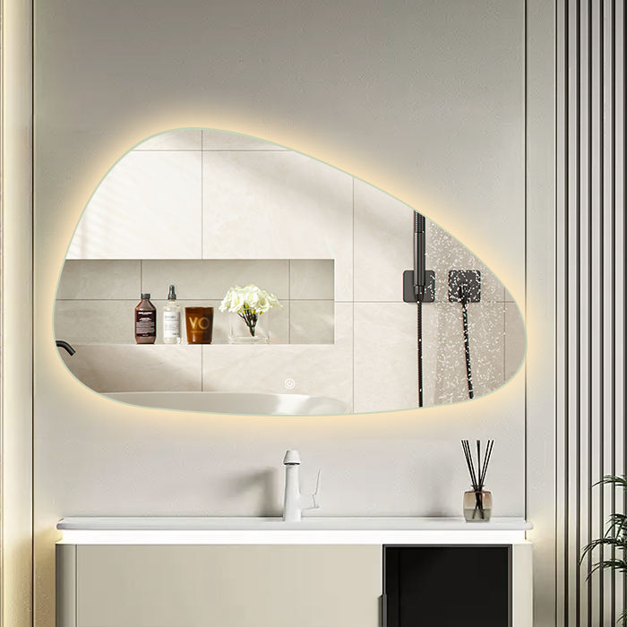 IP44 Smart Dimmable Anti-Fog LED Bathroom Vanity Mirror for Hotels and Salons