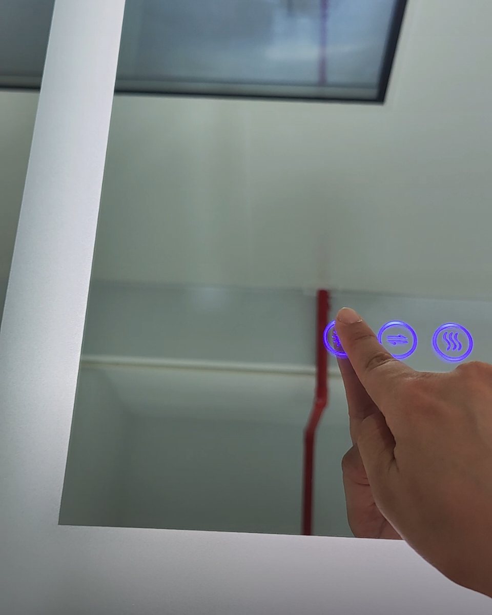 Wholesale Wall Mounted Illuminated Waterproof Smart LED Bathroom Mirror CTL109